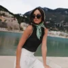 FOULARD MELBA VERT