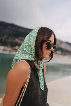 FOULARD MELBA VERT