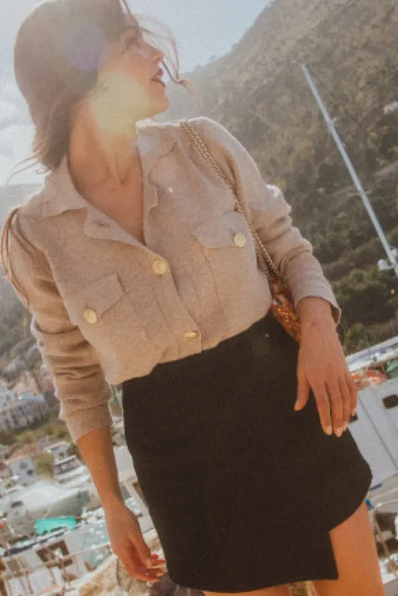GILET ARAGON BEIGE