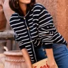 GILET GLORIA MARINIÈRE MARINE