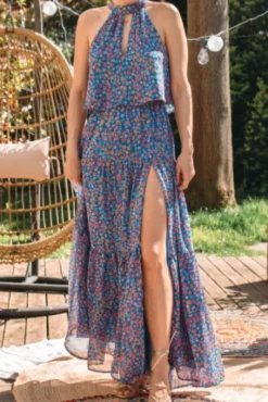 JUPE JANINA IMPRIMÉ MAJORELLE