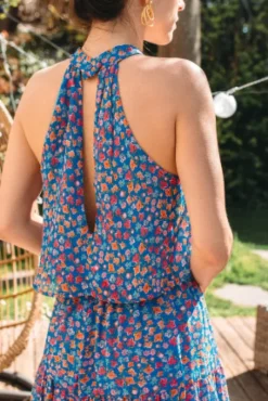 JUPE JANINA IMPRIMÉ MAJORELLE