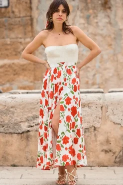 JUPE JUDE IMPRIMÉ DAHLIA
