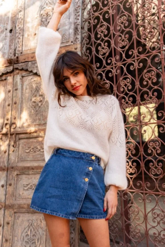 JUPE SHORT JARISSA STONE