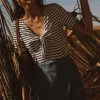JUPE SHORT MILEY DENIM CLAIR