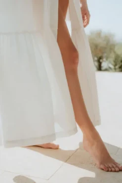 KIMONO BAO BLANC COTON