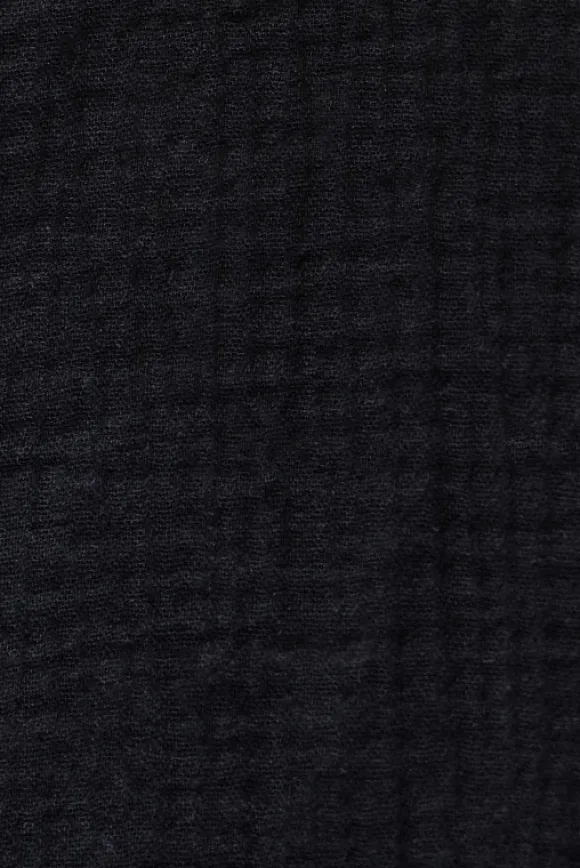 KIMONO BAO NOIR COTON