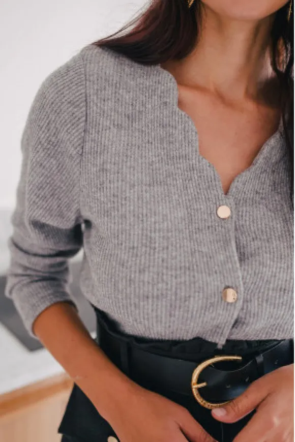 MAILLE SACHA POPON GRIS