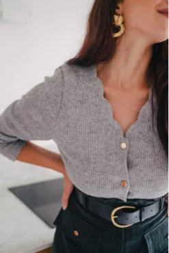 MAILLE SACHA POPON GRIS