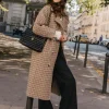 MANTEAU ISAAC PIED DE COQ