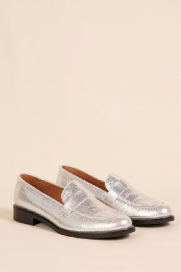 MOCASSINS AMBER ARGENT