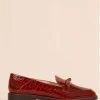 MOCASSINS CONRAD CROCO CAMEL