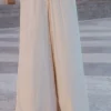 PANTALON SYBILE LIN VISCOSE BEIGE