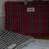 POCHETTE MIRA TARTAN ROUGE