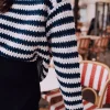 PULL DEGAS MARINE ECRU