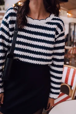 PULL DEGAS MARINE ECRU