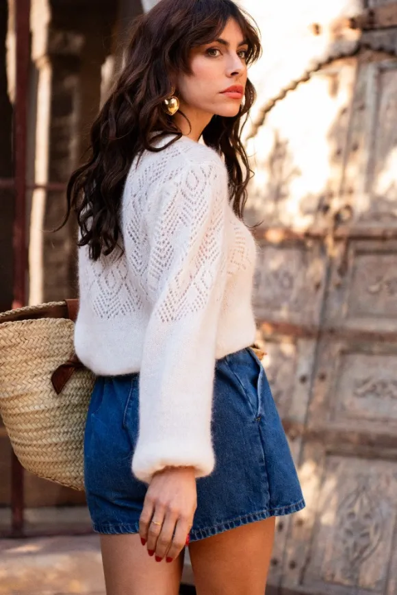 PULL LOLKA ÉCRU