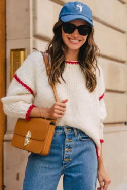 PULL NYLIA BLANC