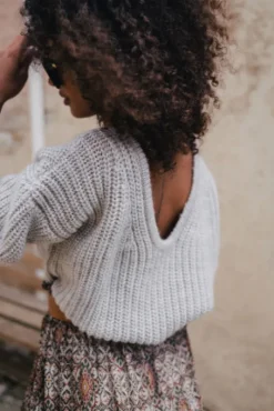 PULL SELLY GRIS
