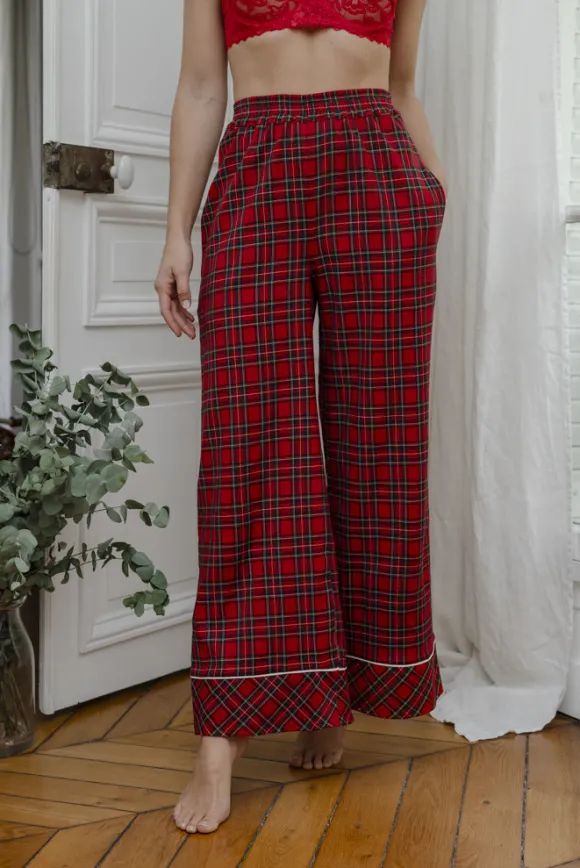 PYJAMA MIRANDA TARTAN ROUGE