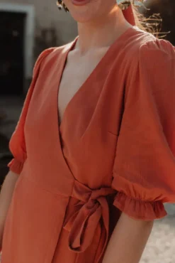 ROBE ADELIA ARGILE