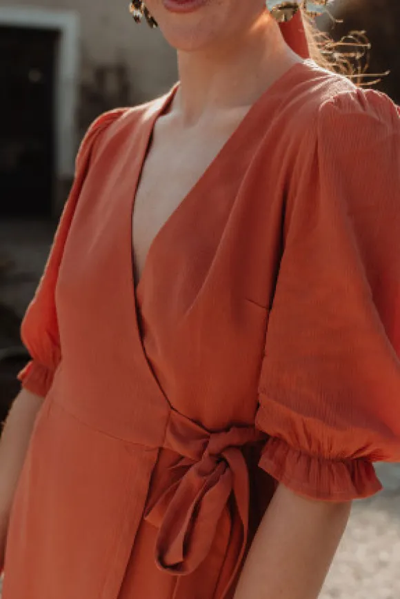 ROBE ADELIA ARGILE