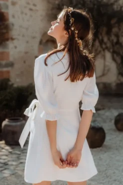 ROBE ADELIA BLANC