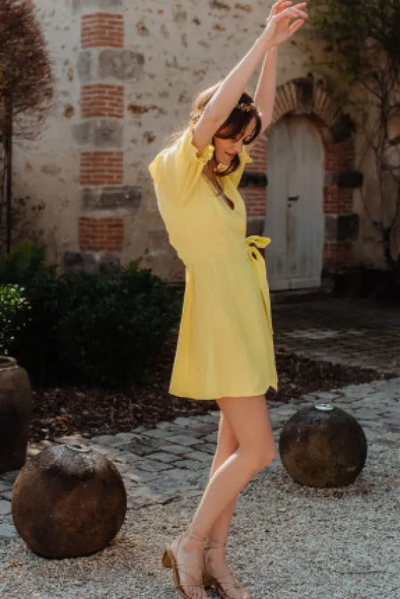 ROBE ADELIA JAUNE