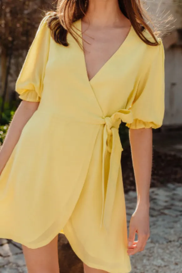 ROBE ADELIA JAUNE