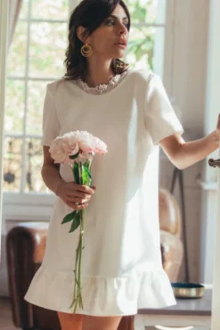 ROBE ALIX BLANC