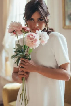 ROBE ALIX BLANC