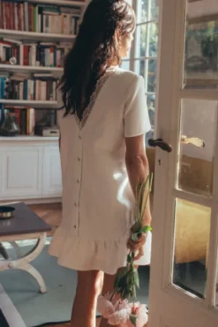 ROBE ALIX BLANC