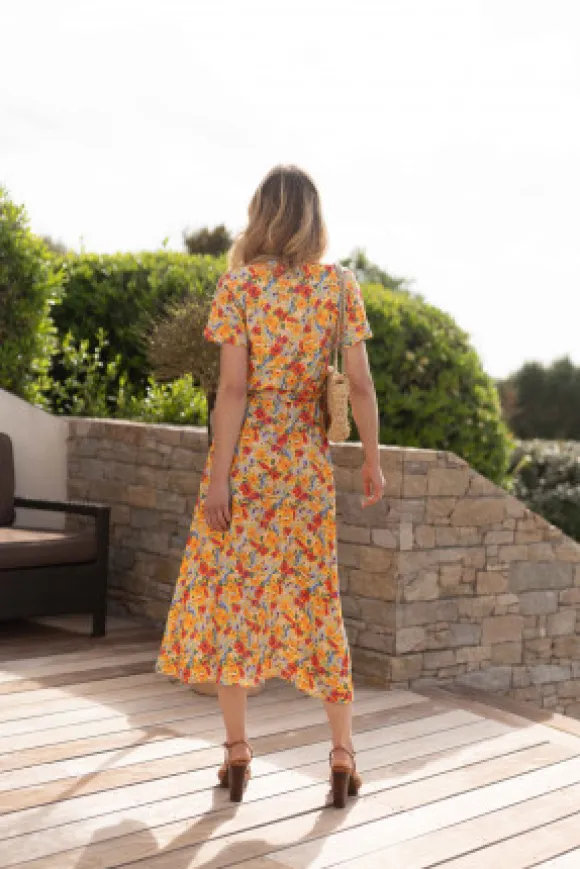 ROBE AMALIA FLEUR D ÉTÉ