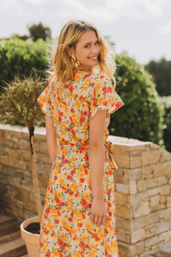 ROBE AMALIA FLEUR D ÉTÉ