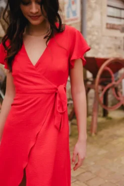 ROBE AMALIA ROUGE