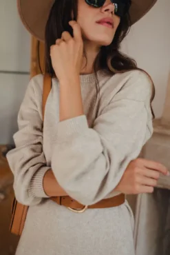 ROBE AMÉLIE BEIGE