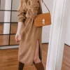 ROBE AMÉLIE CAMEL