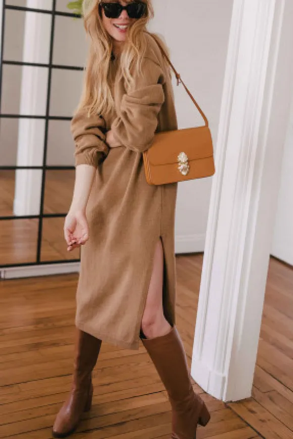 ROBE AMÉLIE CAMEL