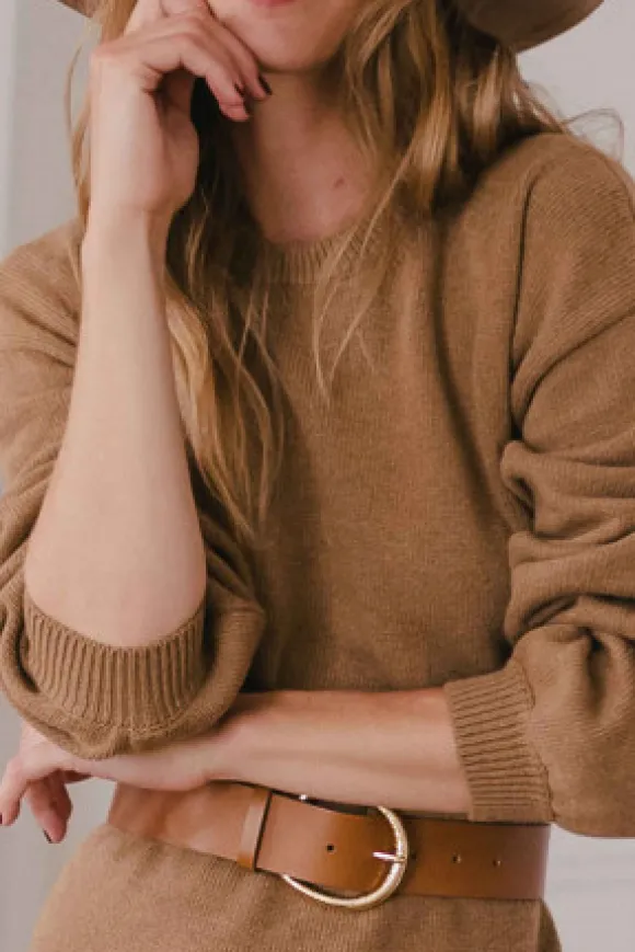 ROBE AMÉLIE CAMEL
