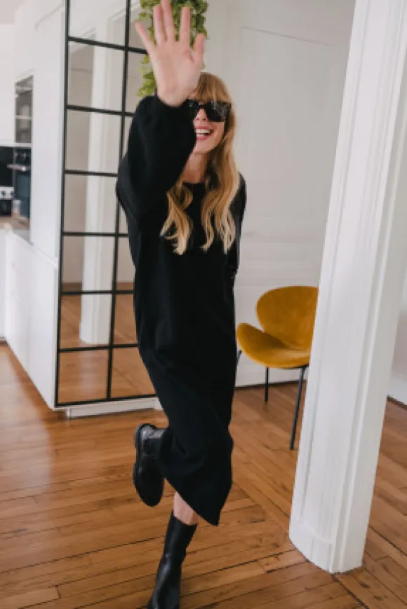 ROBE AMÉLIE NOIR