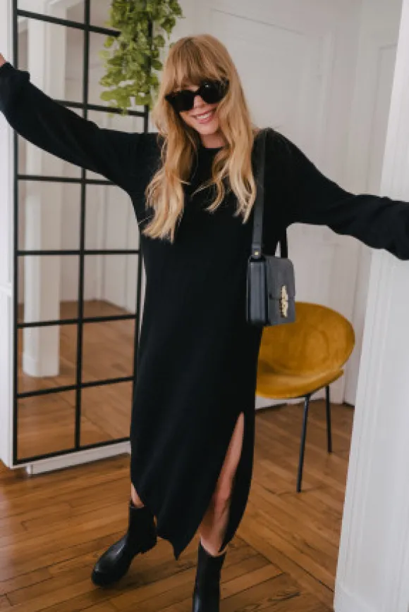ROBE AMÉLIE NOIR
