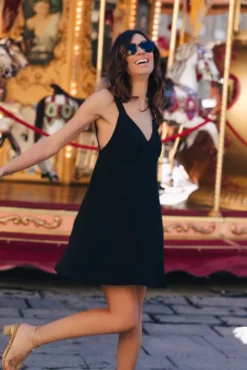 ROBE ANAËLLE NOIR