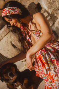 ROBE ANGÉLIQUE ARABESQUE