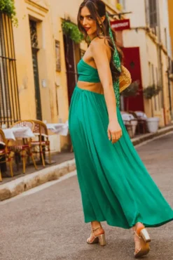 ROBE ANGÉLIQUE VERT
