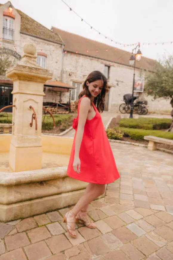ROBE ATHÉNAÏS CORAIL