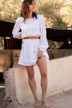 ROBE BELLA ARAGNA BLANC