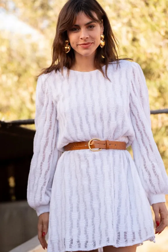 ROBE BELLA ARAGNA BLANC
