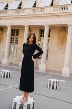 ROBE CHARLOTTE NOIR