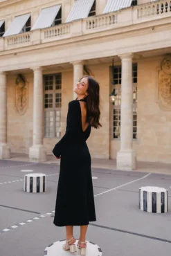 ROBE CHARLOTTE NOIR