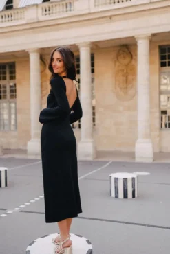 ROBE CHARLOTTE NOIR